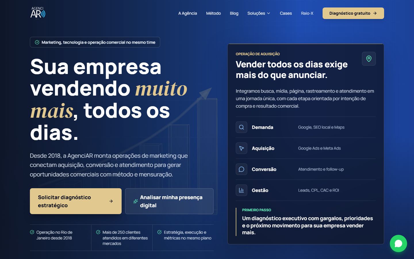 AgenciAR home page